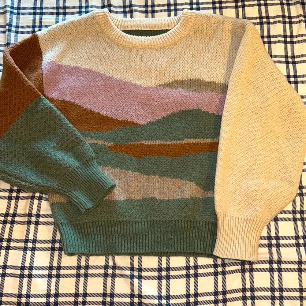 Perfect Multi-Color Winter/Fall Sweater